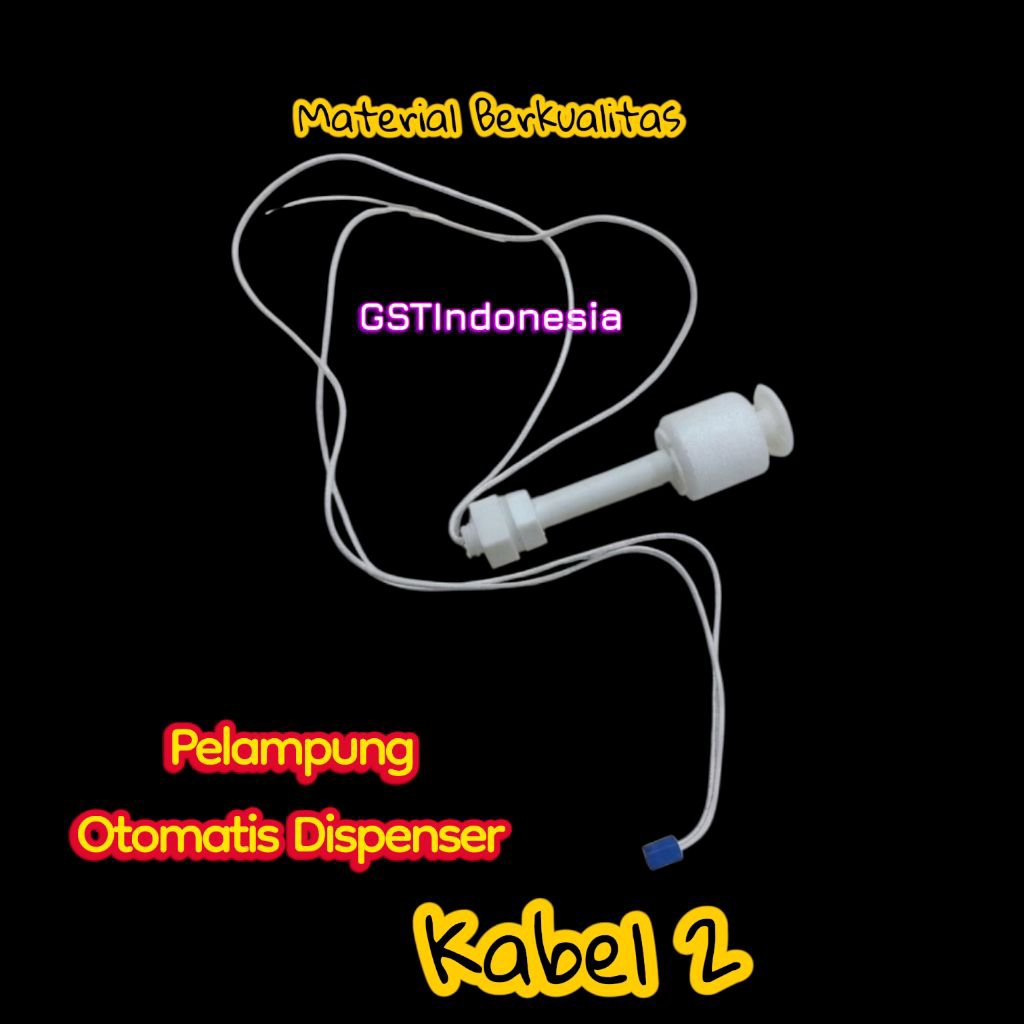 Pelampung Otomatis Dispenser Kabel 2 / Sensor Air Dispenser Galon Bawah - Switch Level Air High Qual