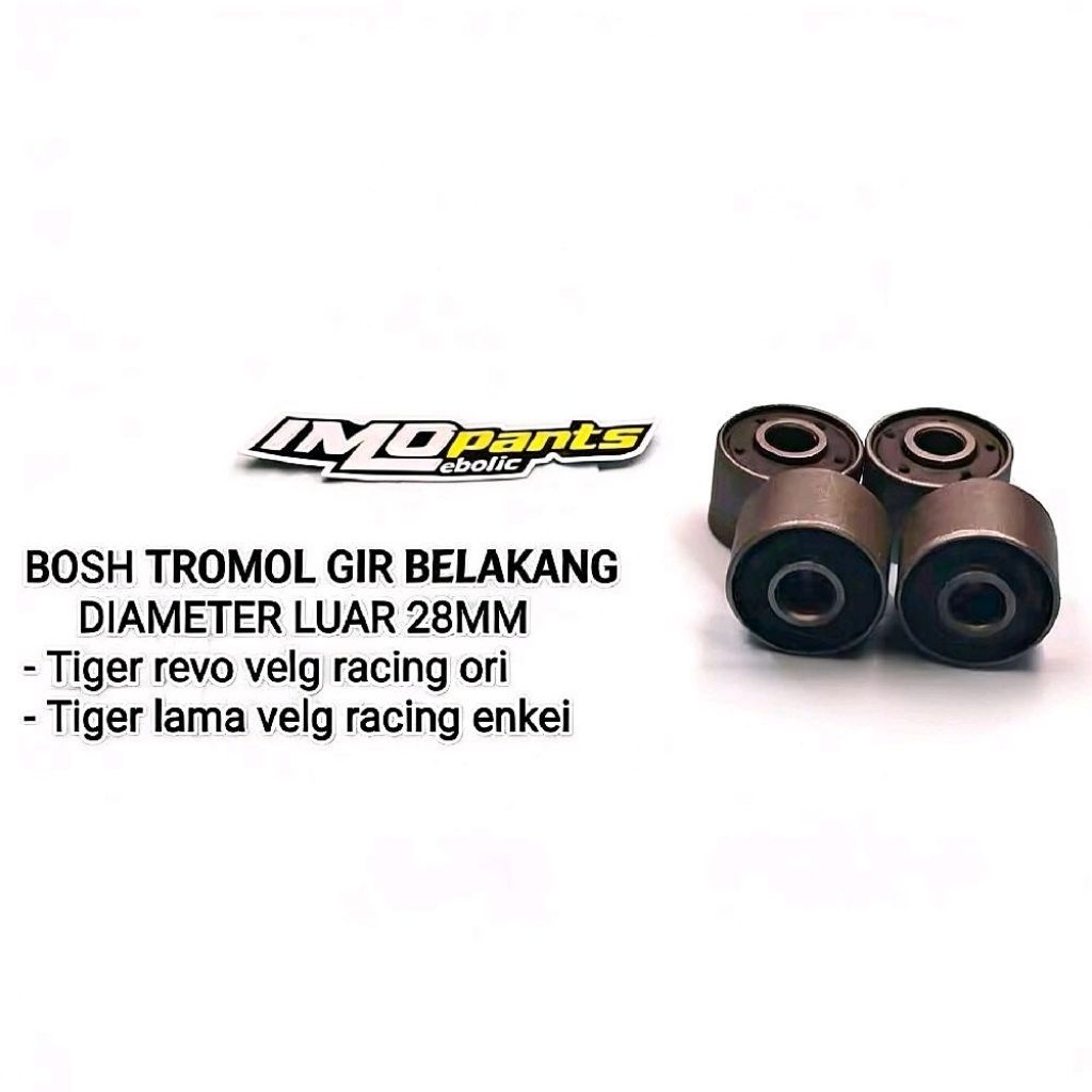 BOSH TROMOL GIR BELAKANG TIGER REVO VELG RACING TIGER LAMA VELG RACING ENKEI