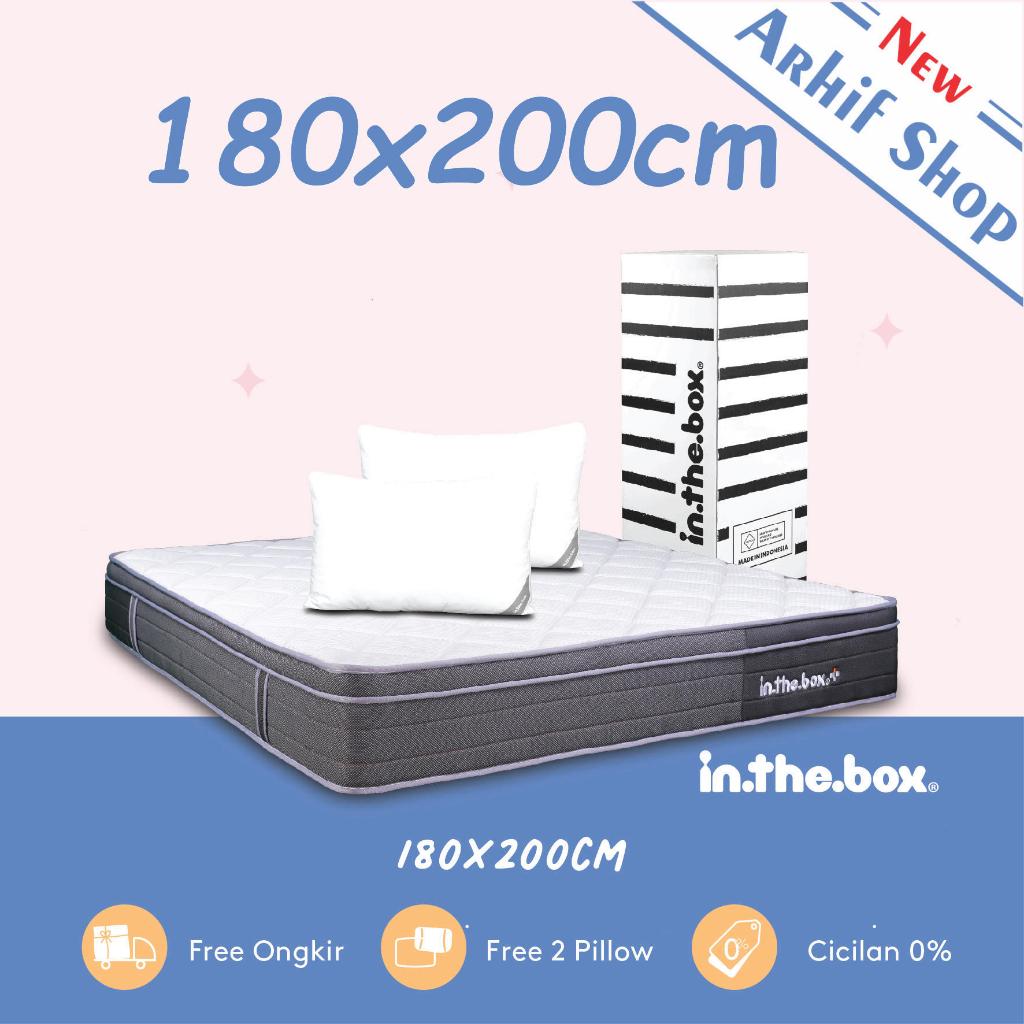 SPRINGBED inthebox PLUS 180x200x28 (King) KASUR IN THE BOX +