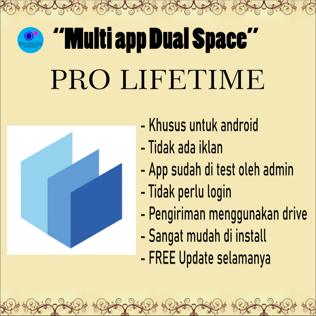 Multi app dual space VIP v2.6.11 lifetime clone duplikat aplikasi duplikasi app apk