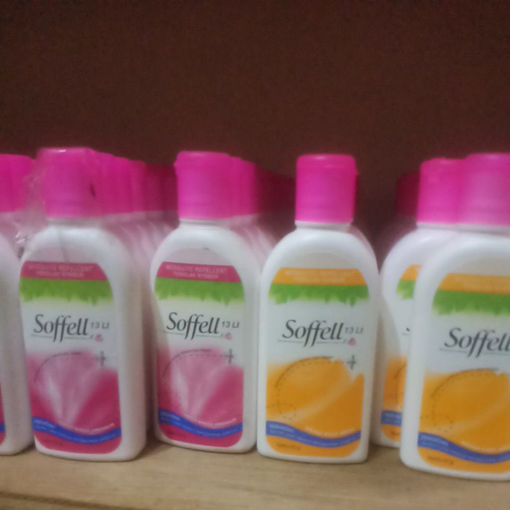 soffel lotion botol penolak nyamuk 60gr