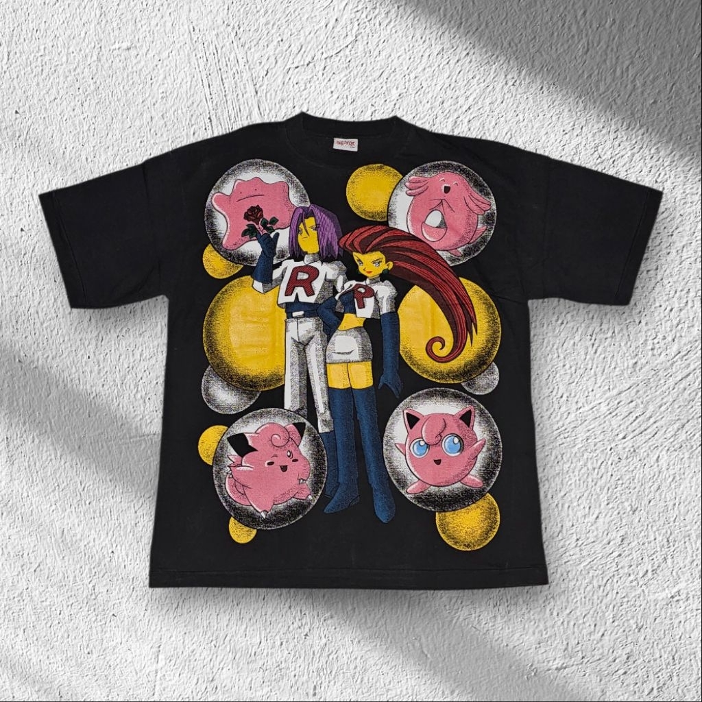 Kaos Bootleg Anime Pokemon - Tim Roket