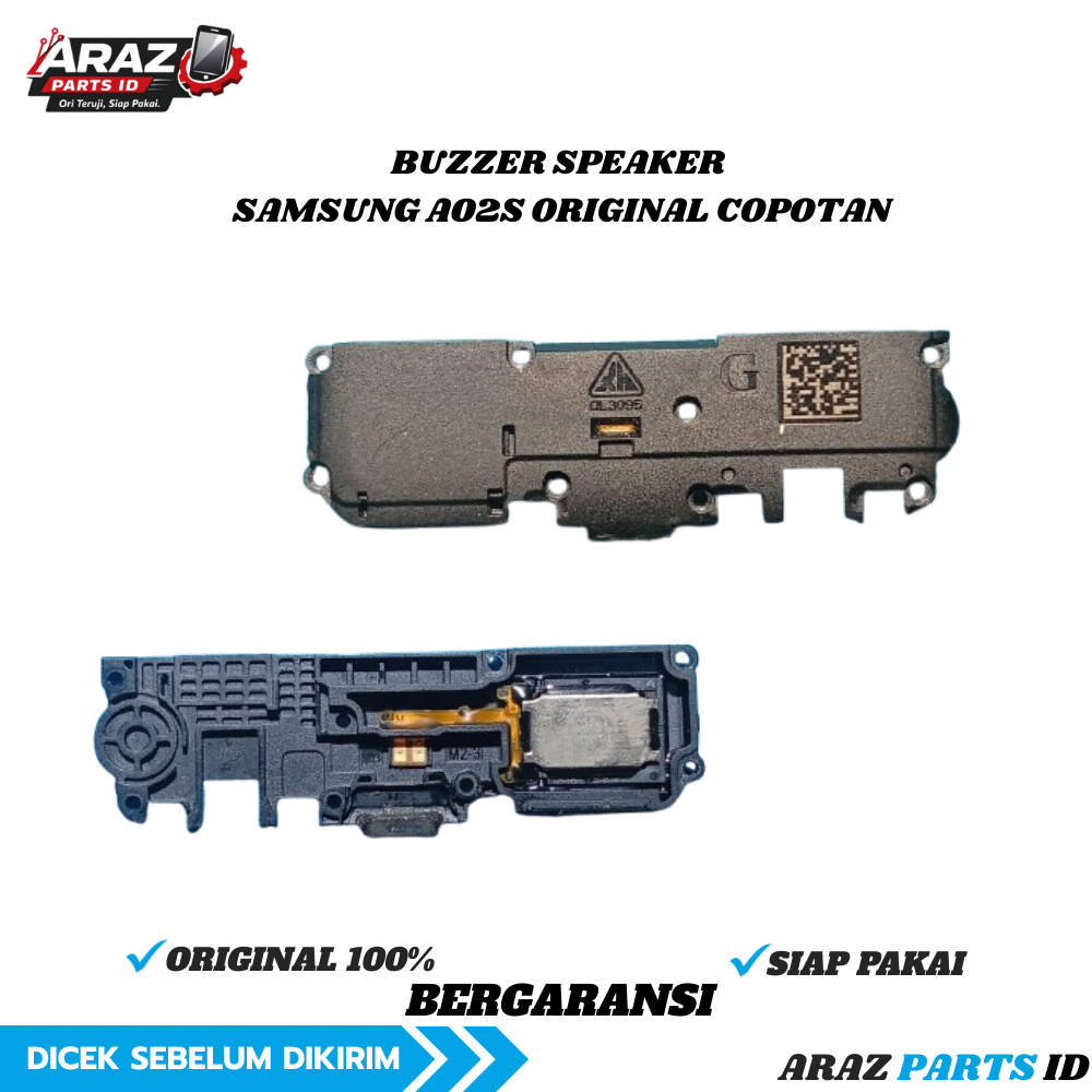 Buzzer Speaker Samsung A02s Original Copotan | Loudspeaker A02s Suara Jernih | Araz Parts ID