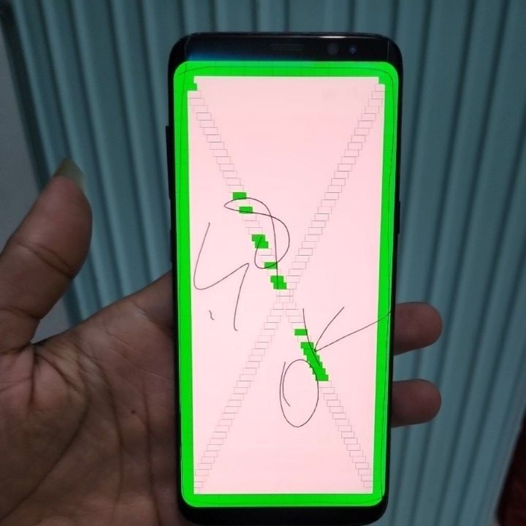 lcd samsung s8 biasa  original copotan
