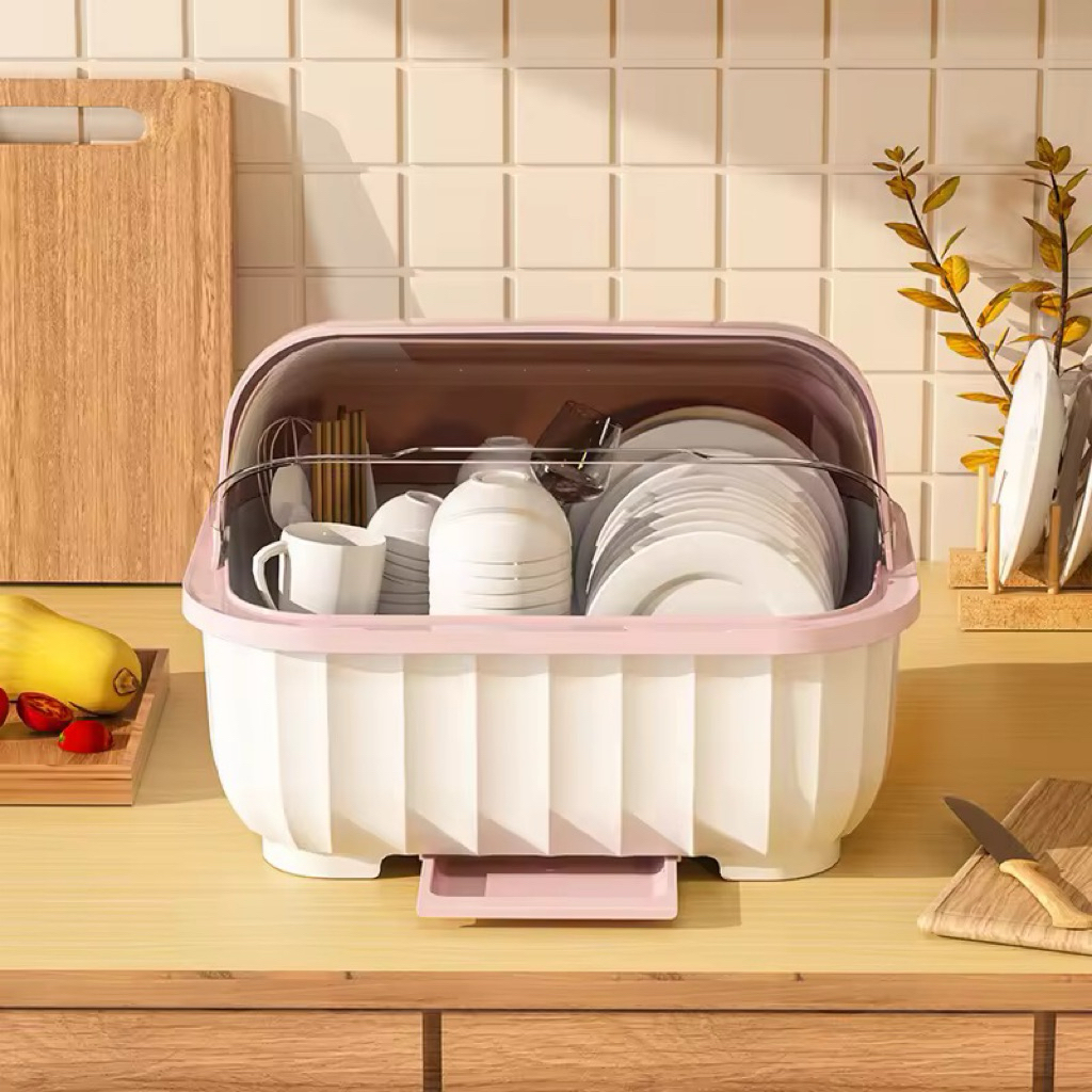 Rak Pengering Alat Dapur Plastik | Rak Tirisan Cuci Piring