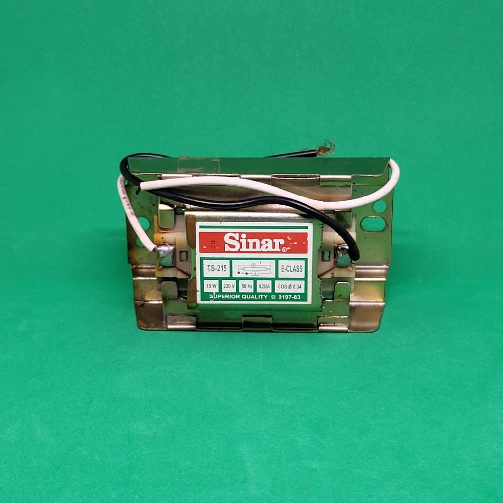 Ballast Lampu Trafo TL 10 Watt Sinar