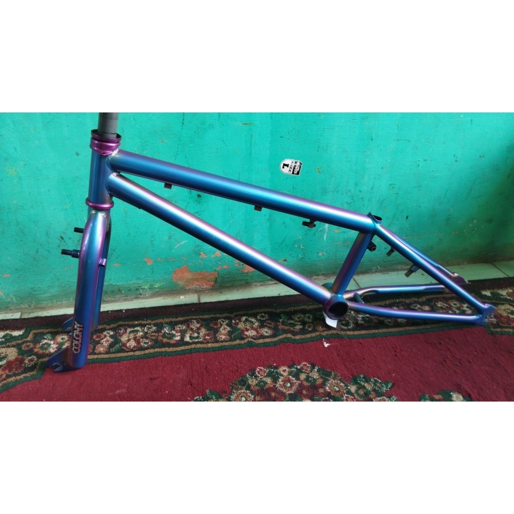 Frame fork BMX ,flat street.