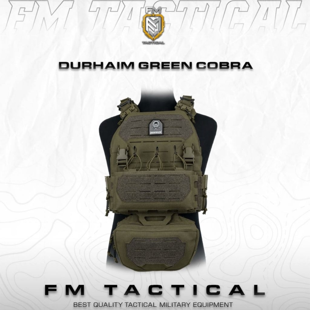 Bodyvest Green cobra Durhaim Original