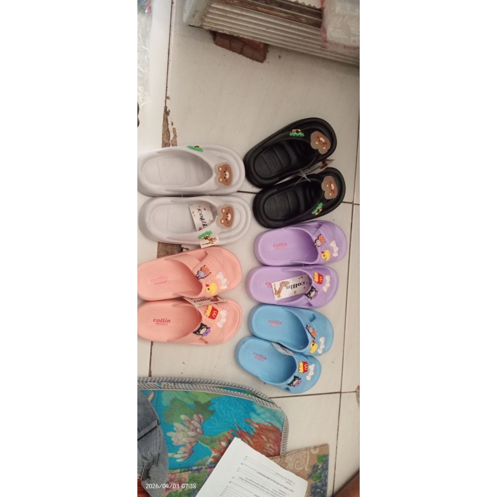 sendal collin anak