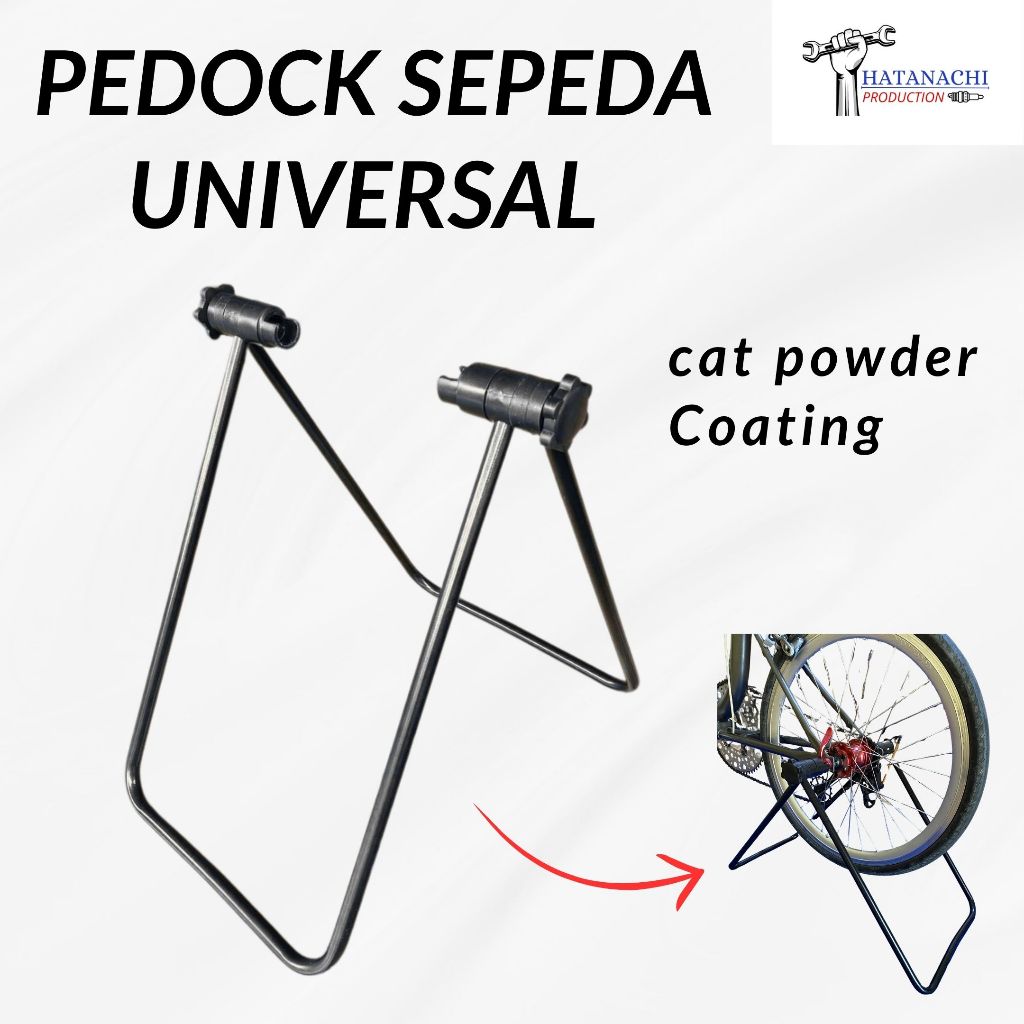Pedok Sepeda Cat Coating Standar Lipat Stand Sepeda PADDOCK SEPEDA UNIVERSAL, STANDAR SEPEDA, PADDOC
