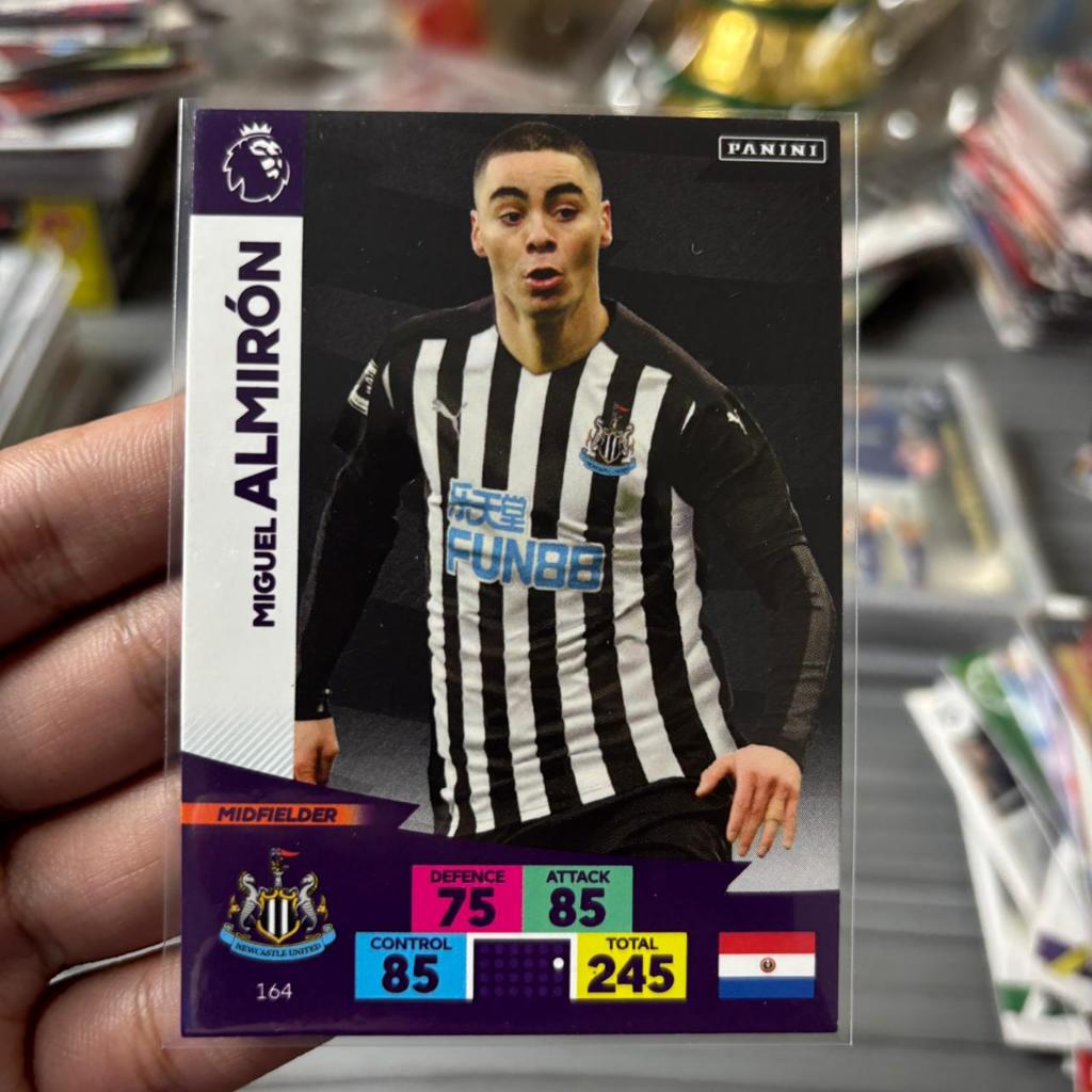 Kartu Bola Almiron Newcastle Panini Original
