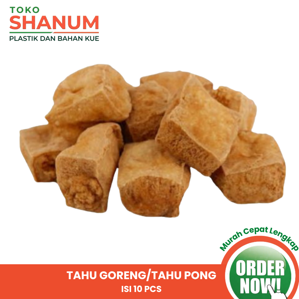 TAHU • Tahu Goreng / Tahu Pong  isi 10 pcs