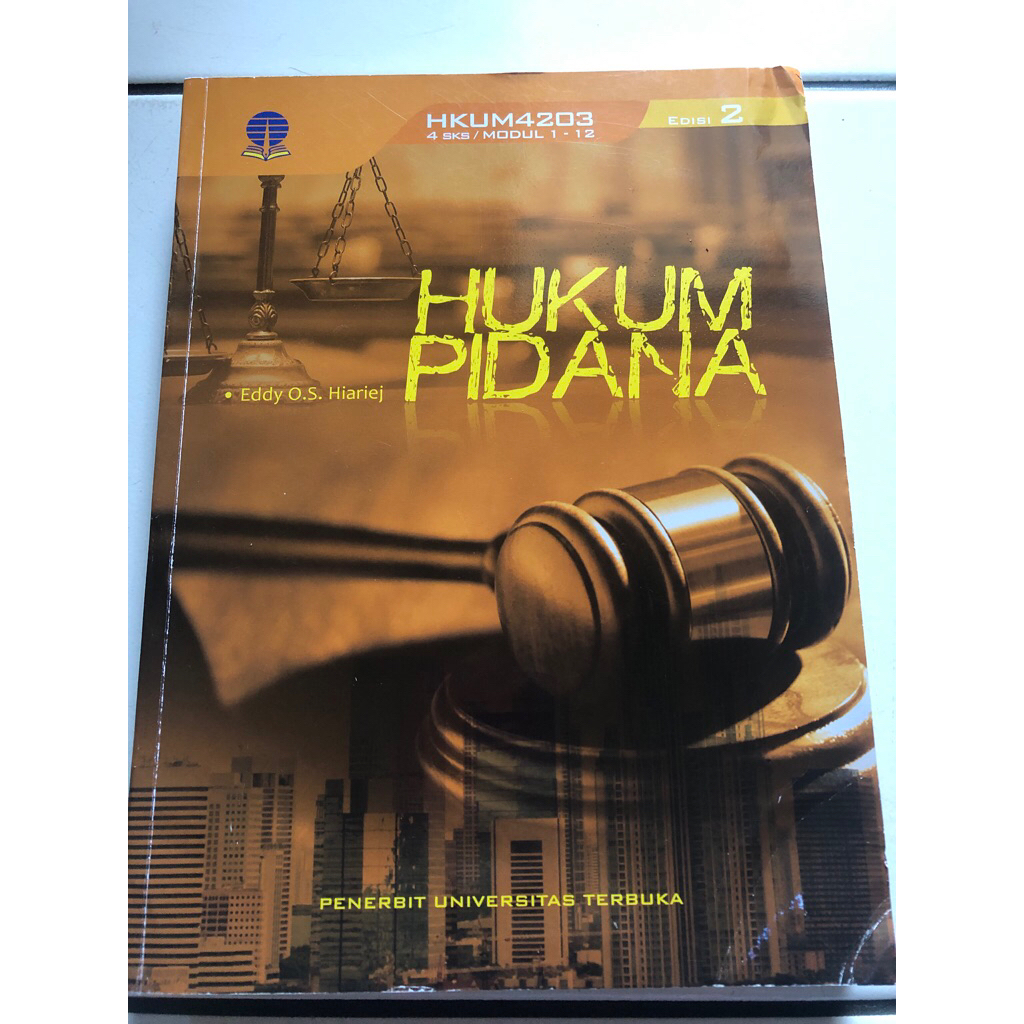 HUKUM PIDANA universitas terbuka