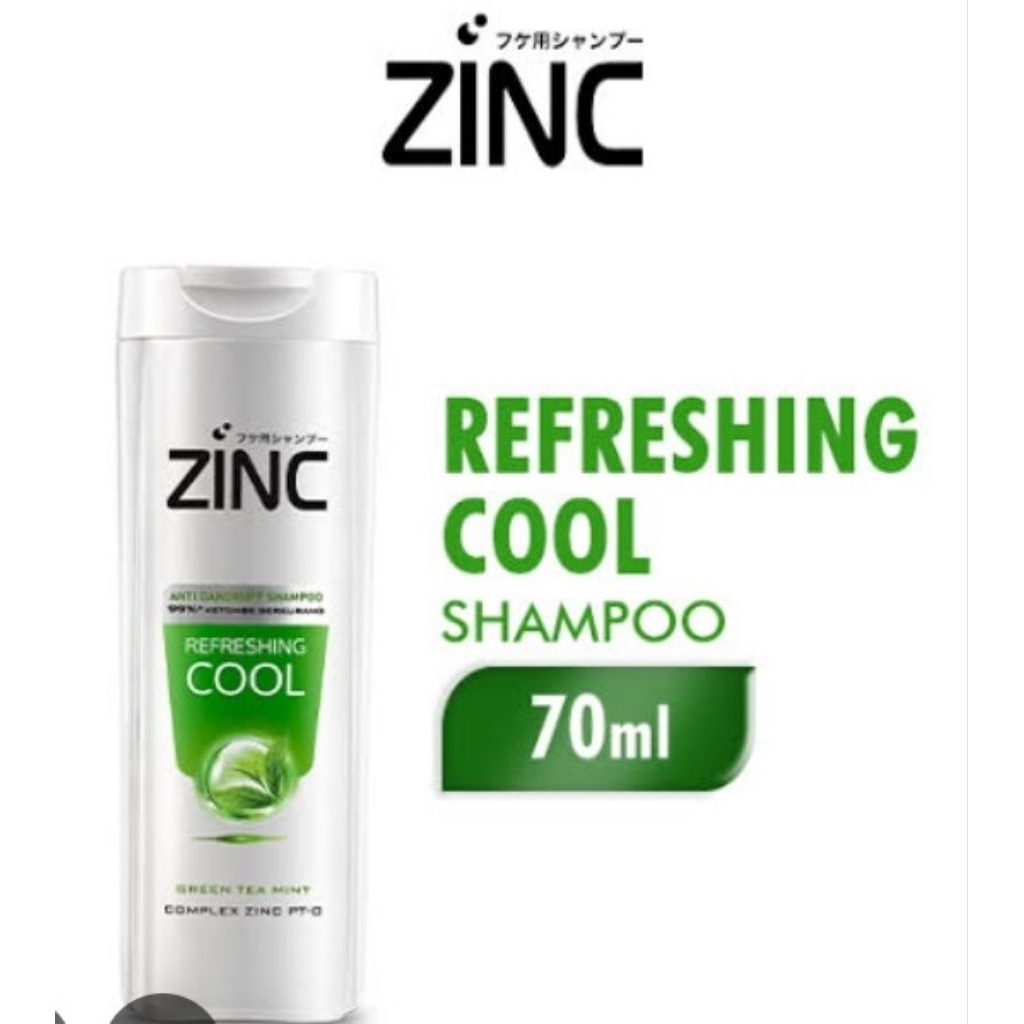 SHAMPO ZINC BOTOL 70ML/ SHAMPOO ZINK BOTOL 70ML