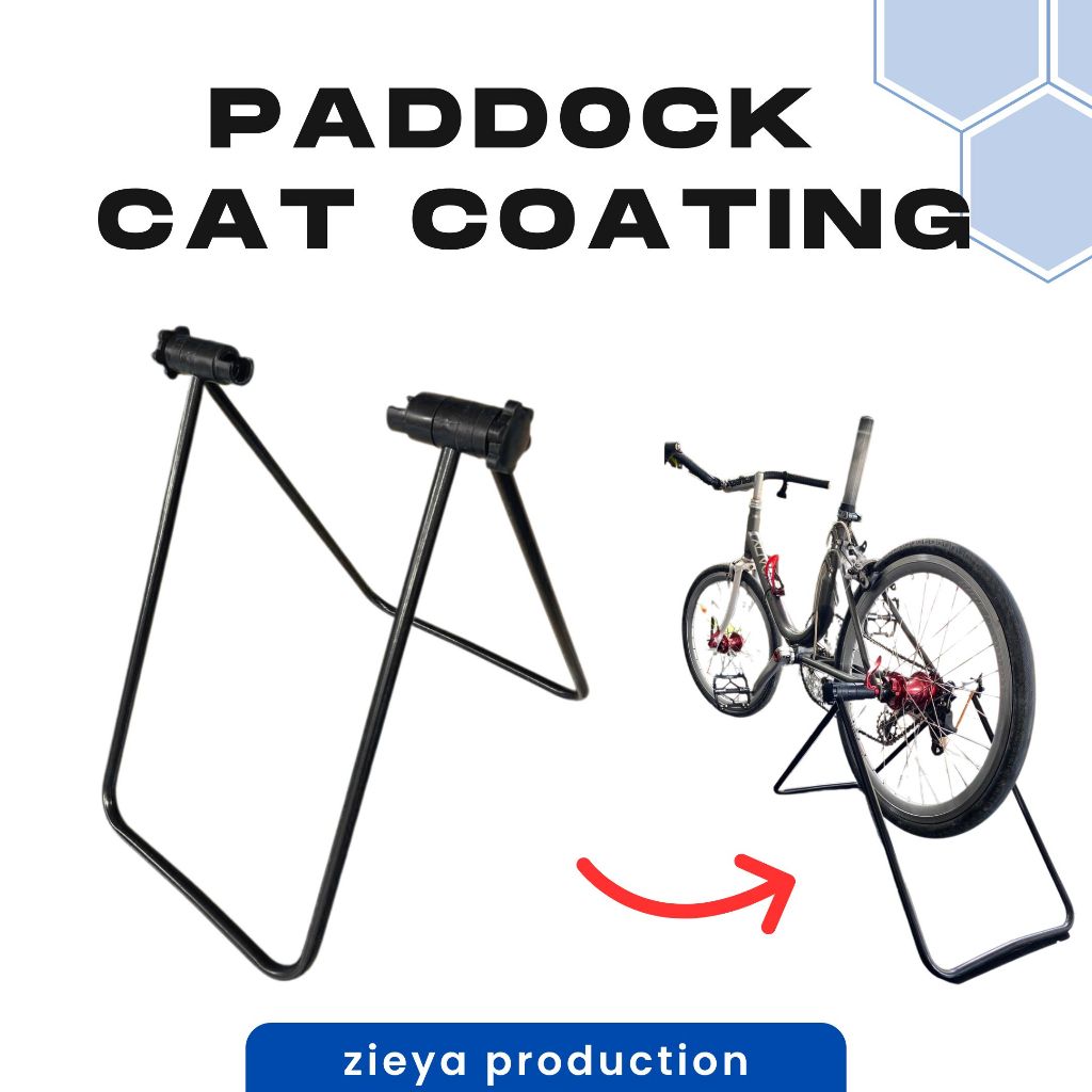 Pedok Sepeda Standar Lipat Cat Coating Stand Sepeda paddock sepeda universal, standar sepeda PADDOCK