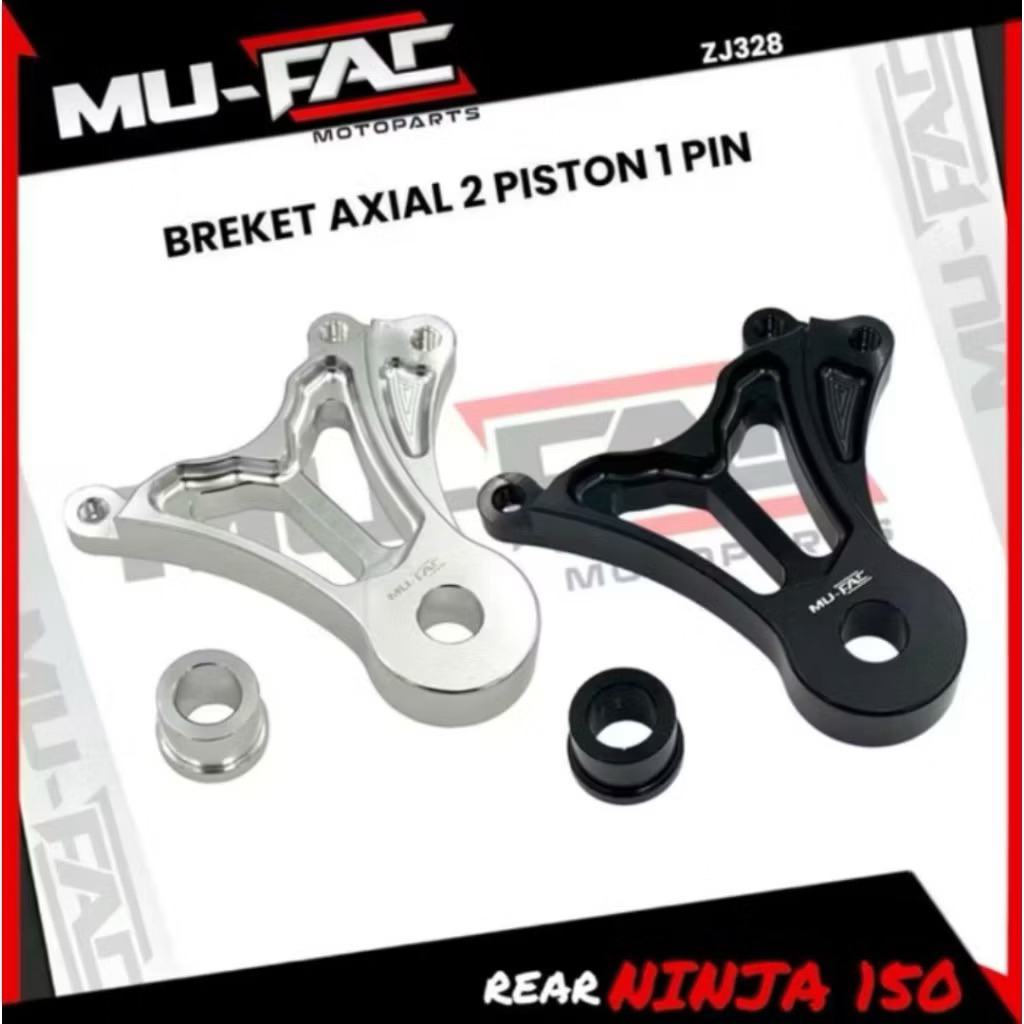 BREKET BELAKANG KALIPER 2 PISTON / BREKET KALIPER 2 PISTON BELAKANG NINJA R