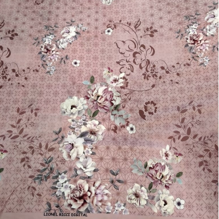 kain lionel ricci /Lionel Richie motif premium motif A harga persetengah meter/50cm