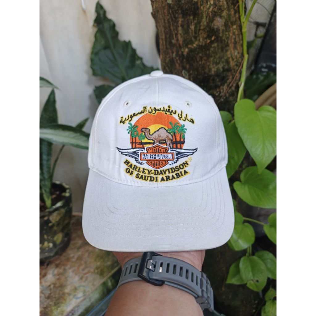 Topi Cap HARLEY DAVIDSON OF SAUDI ARABIA By Official tag