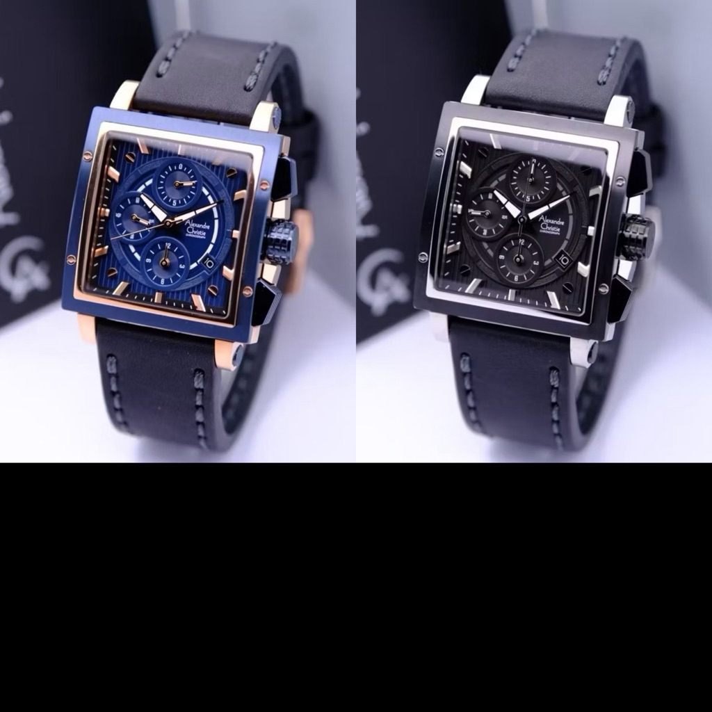 Jam Tangan Pria Alexandre Christie 6182 AC6182 Original Garansi Resmi