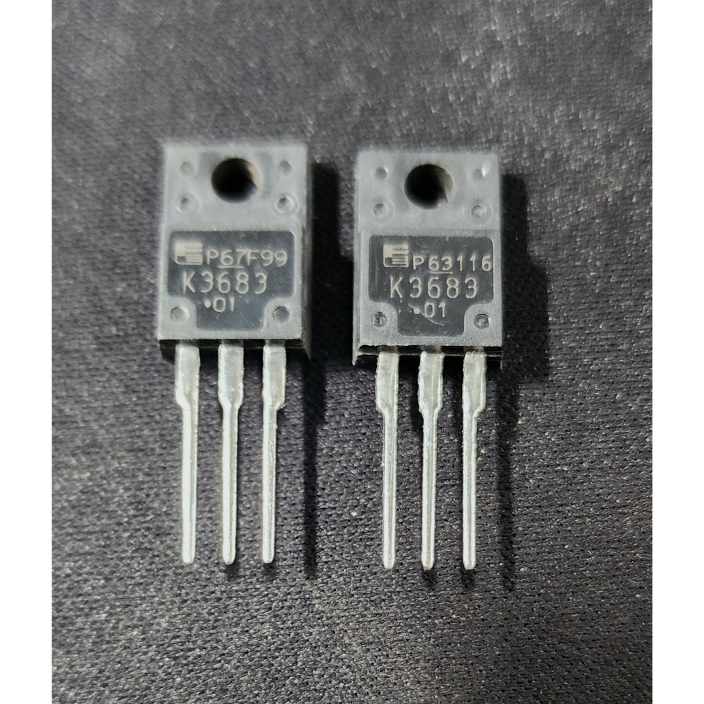 Transistor K3683 2SK3683 N-Channel Power Mosfet 19Amp 500V - Original - utk Yamaha
