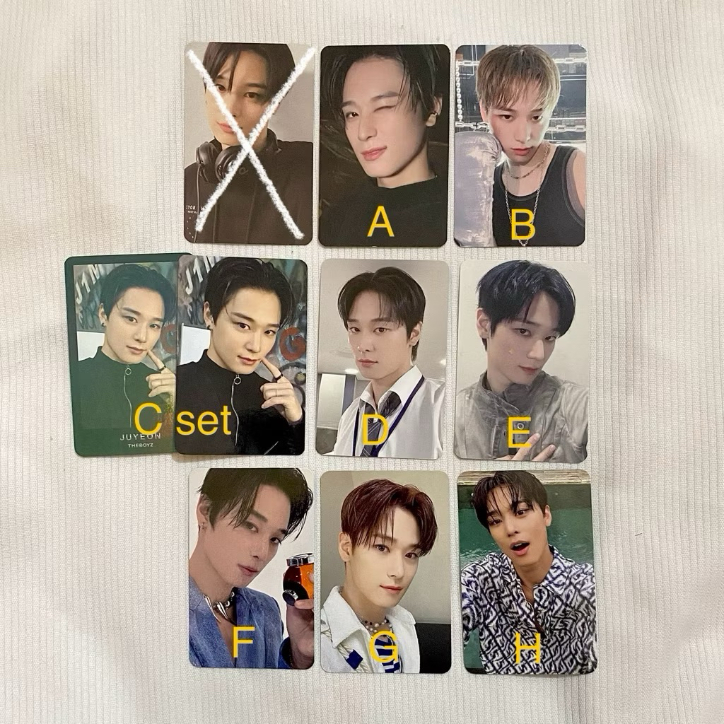 the boyz - juyeon photocard (A) - juyeon makestar wink pc