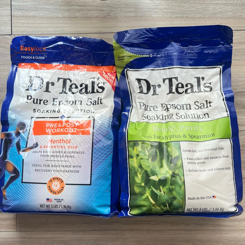 Dr. Teal’s Pure Epsom Salt Soaking Solution 1360g