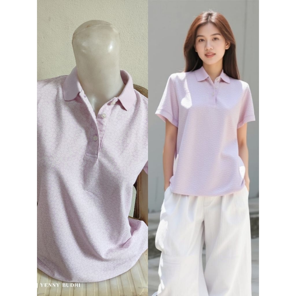 preloved uniqlo kaos kerah s