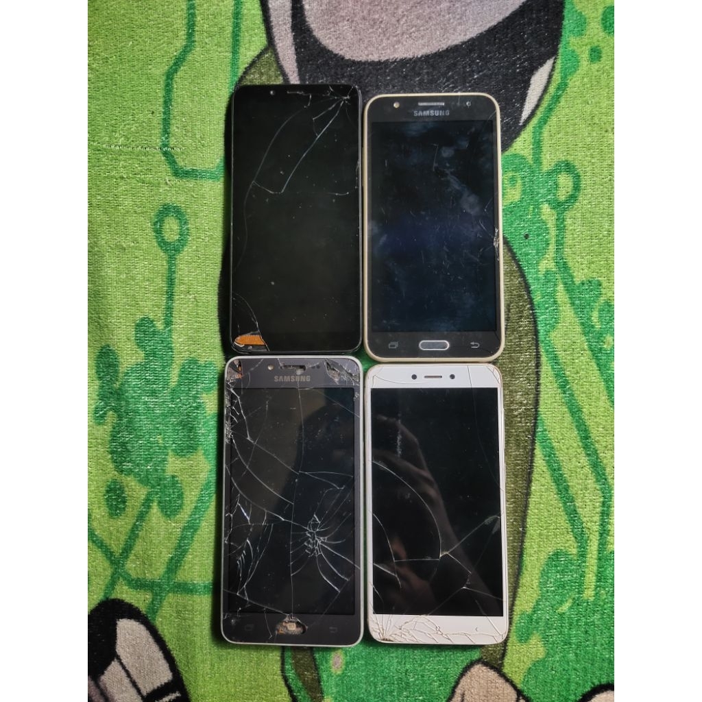 HP android second Minus (Cek Deskripsi), Redmi 7a, Samsung Galaxy J2 Prime, Samsung Galaxy J5, dan O