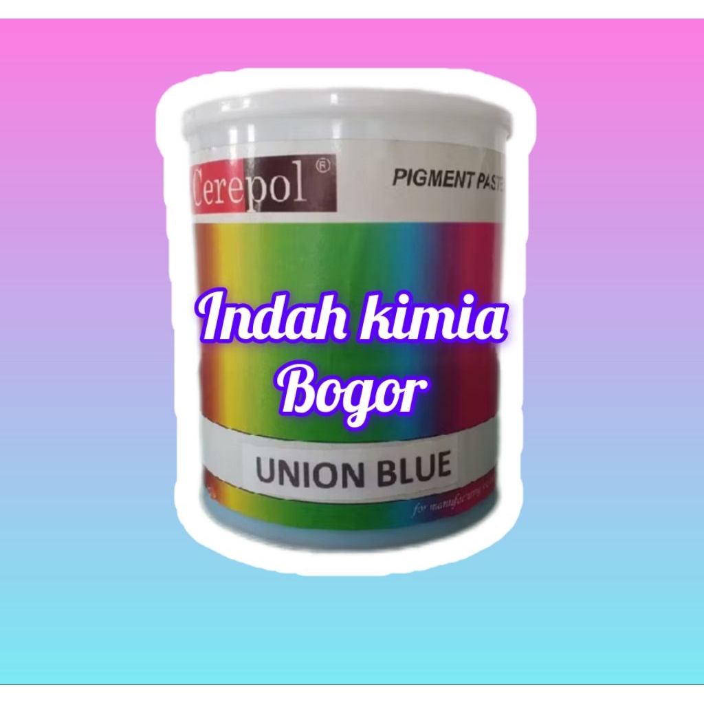 Pewarna resin/pigment - union blue