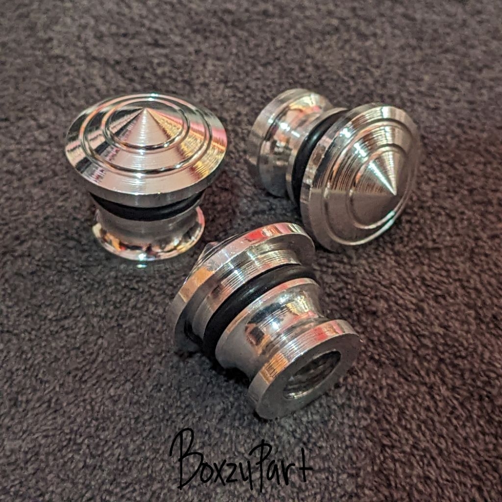 Tutup RPM RX- King Variasi Monel RPM Kerucut CNC