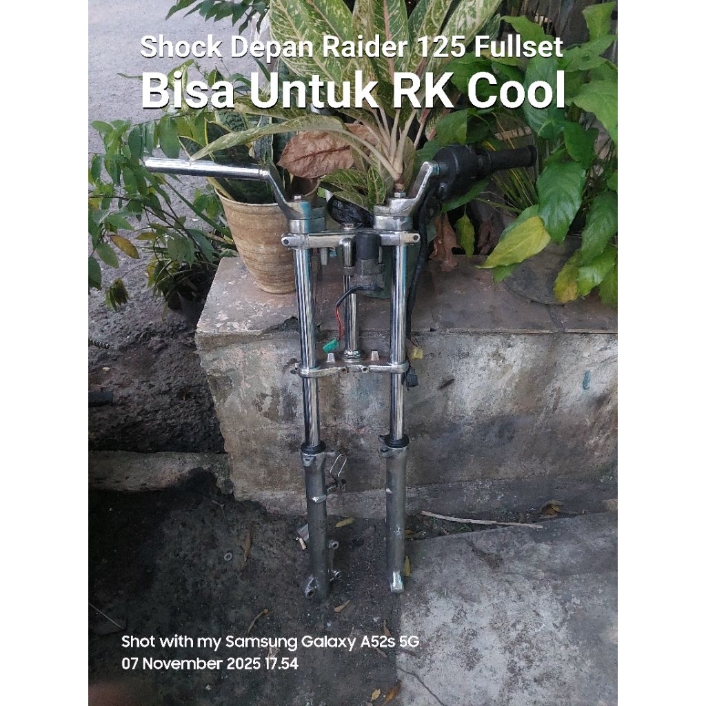 Shock Depan Fullset Suzuki Raider 125 Rk Cool 110 Original Copotan