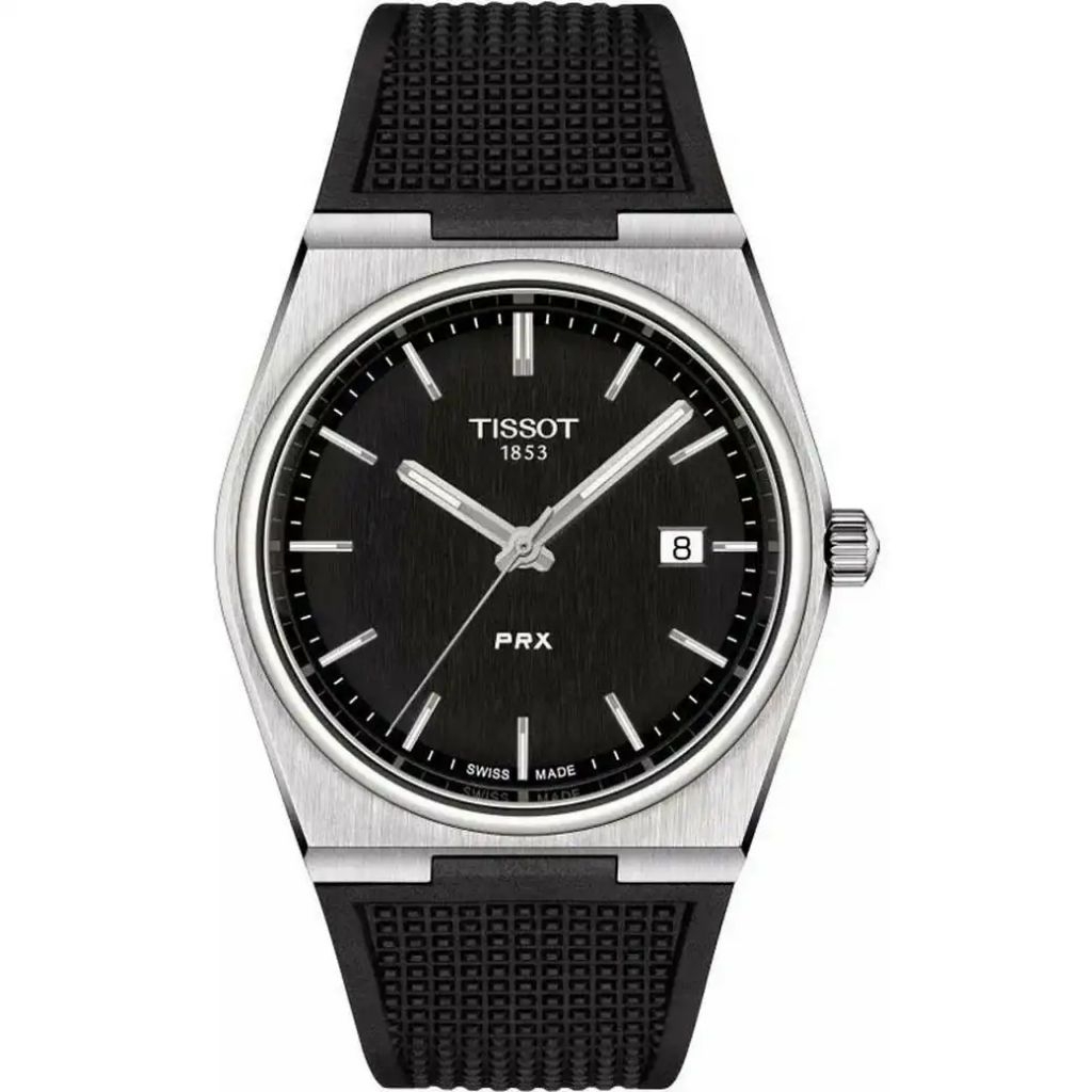 Original 100% Jam Tangan Pria Tissot PRX T137.410.17.051.00 Rubber Strap Swiss Made Garansi Resmi 2 