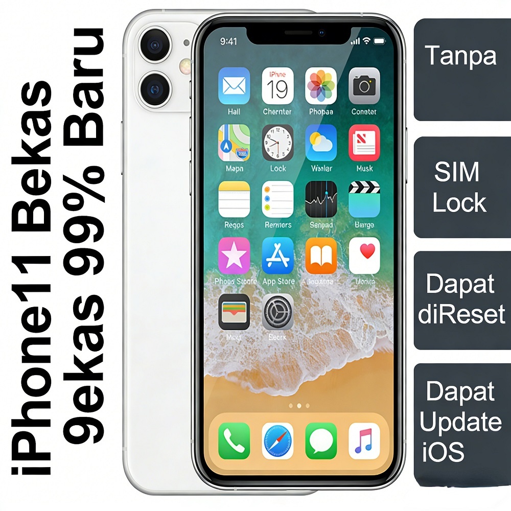Pstore iPhone 11 128G bekas asli asli