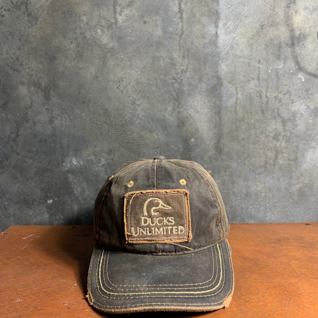 Topi Ball cap Ducks Unlimited Brown