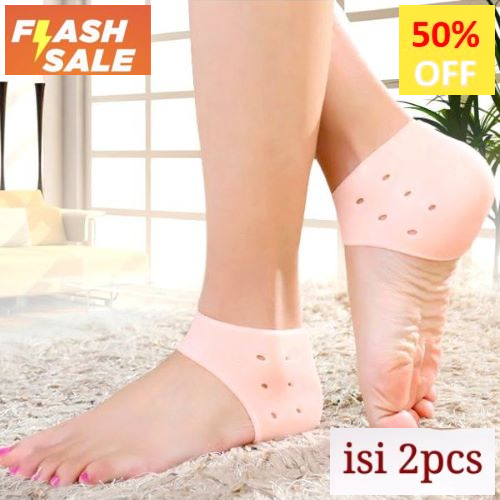 Heel Pad Pelindung Tumit Kaki Gel Silikon Anti Lecet Pecah — 8