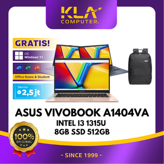 Asus Vivobook 14 A1404VA Intel i3 1315U 8GB SSD 512GB