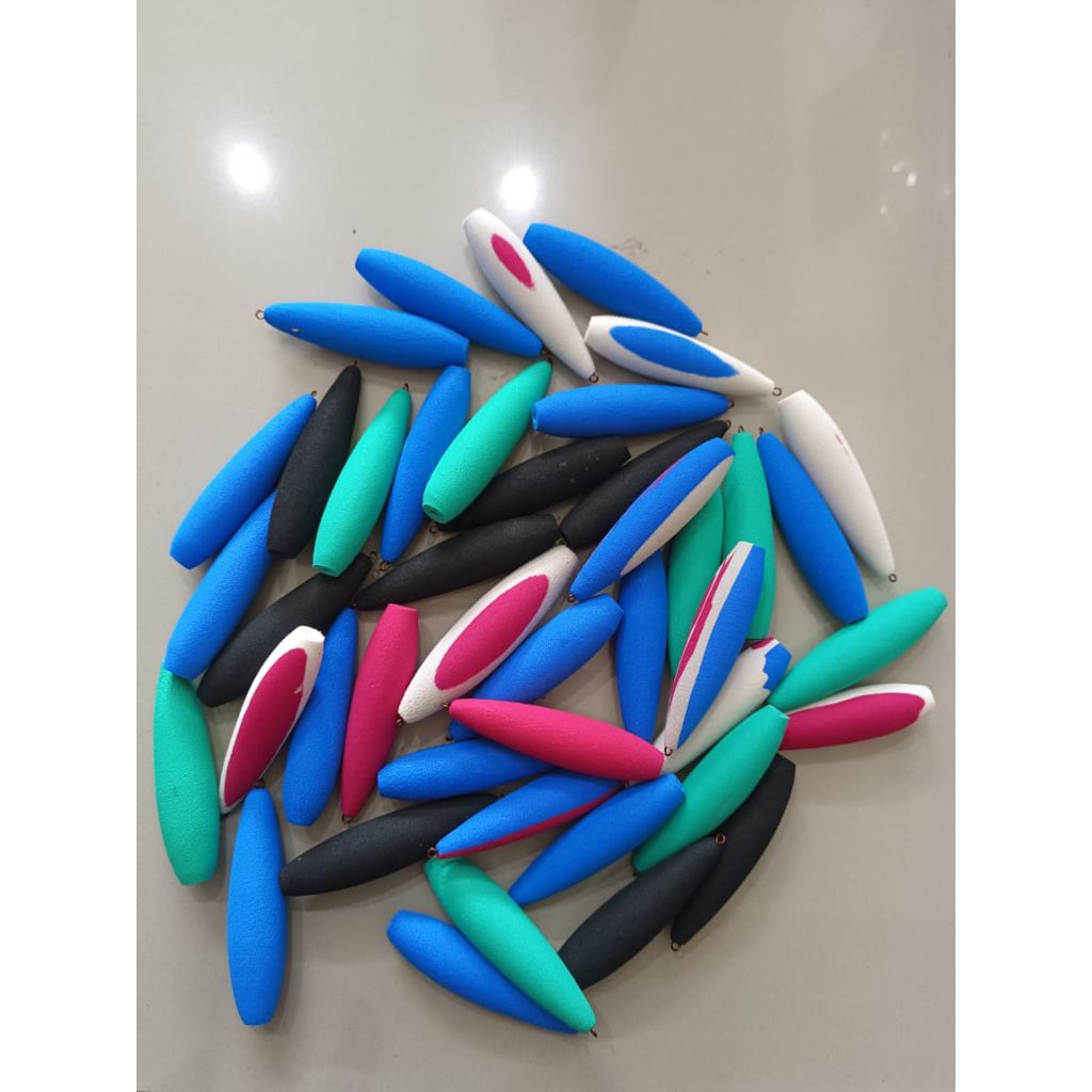 PELAMPUNG PANCING BUSA WARNA 7CM WARNA RANDOM