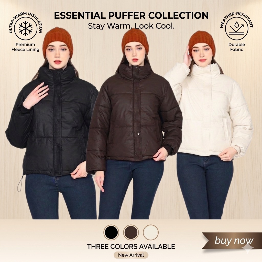 COAT PUFFER WANITA