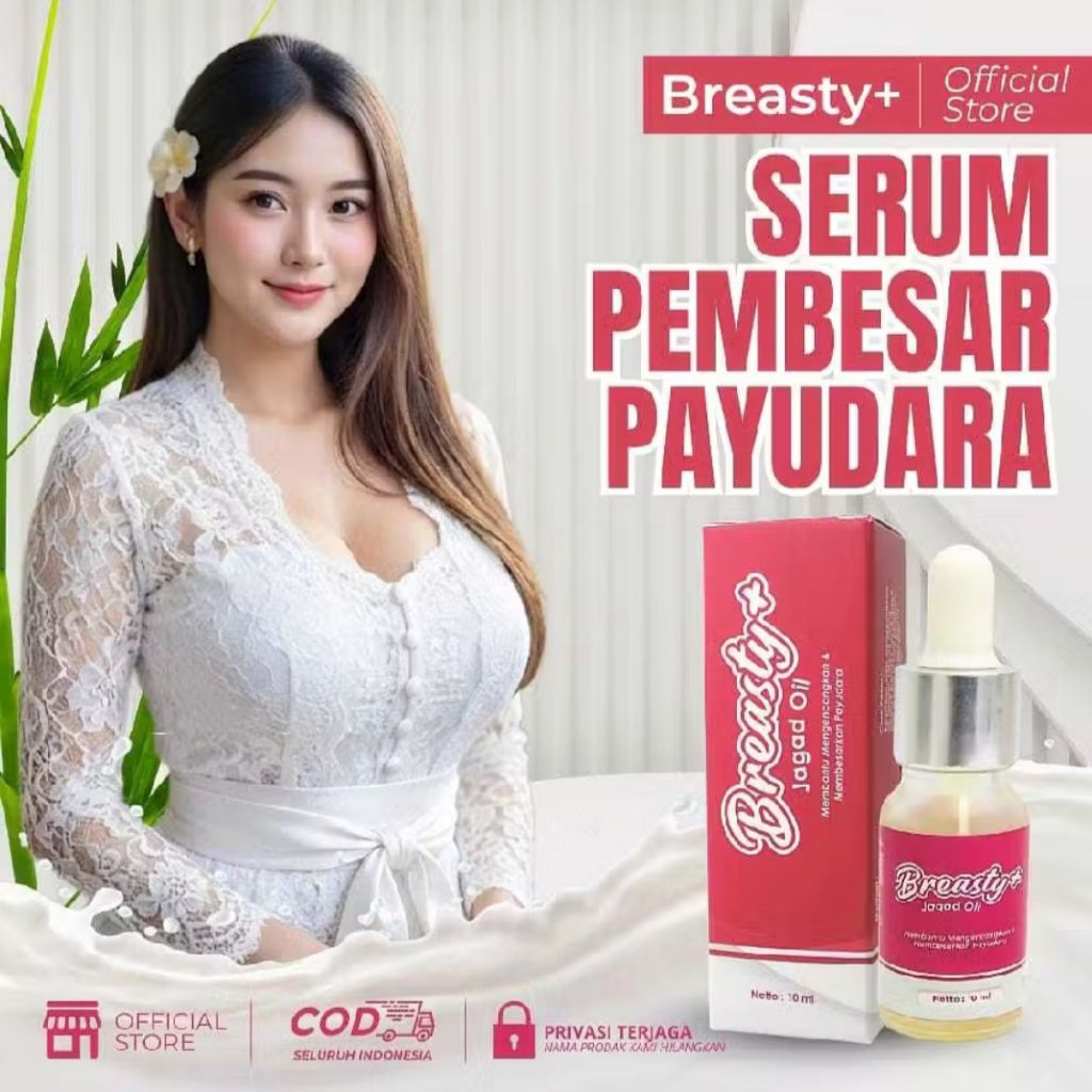 Viral - Breasty Plus Serum Pembesar Payudara Original Aman BPOM Breasty Oil Pengencang & Pembesar Su