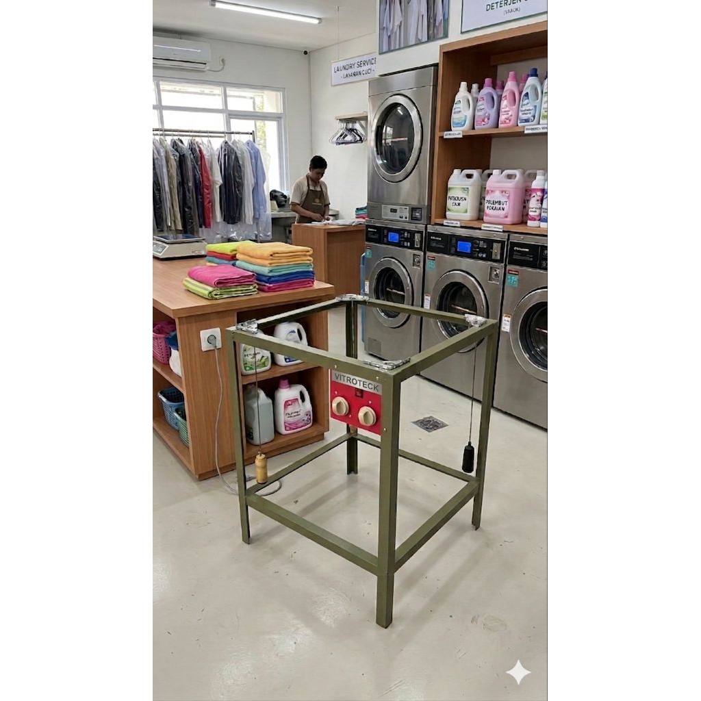 BODY MESIN SPINNER KARPET KAPASITAS BESAR