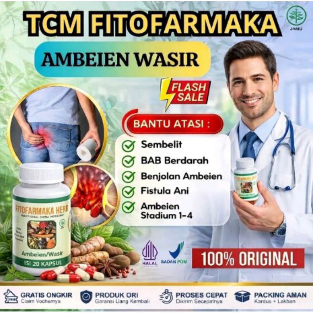 HERBAL CHINA WASIR AMBEIEN STADIUM 4 / HERBAL WASIE AMBEIEN