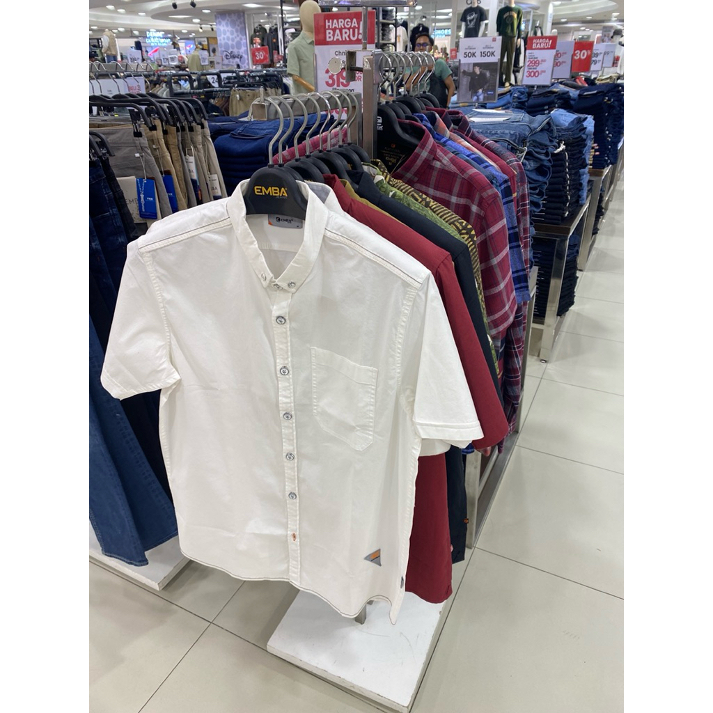 EMBA JEANS ORIGINAL kemeja cassual kantor murah brand ramayana matahari