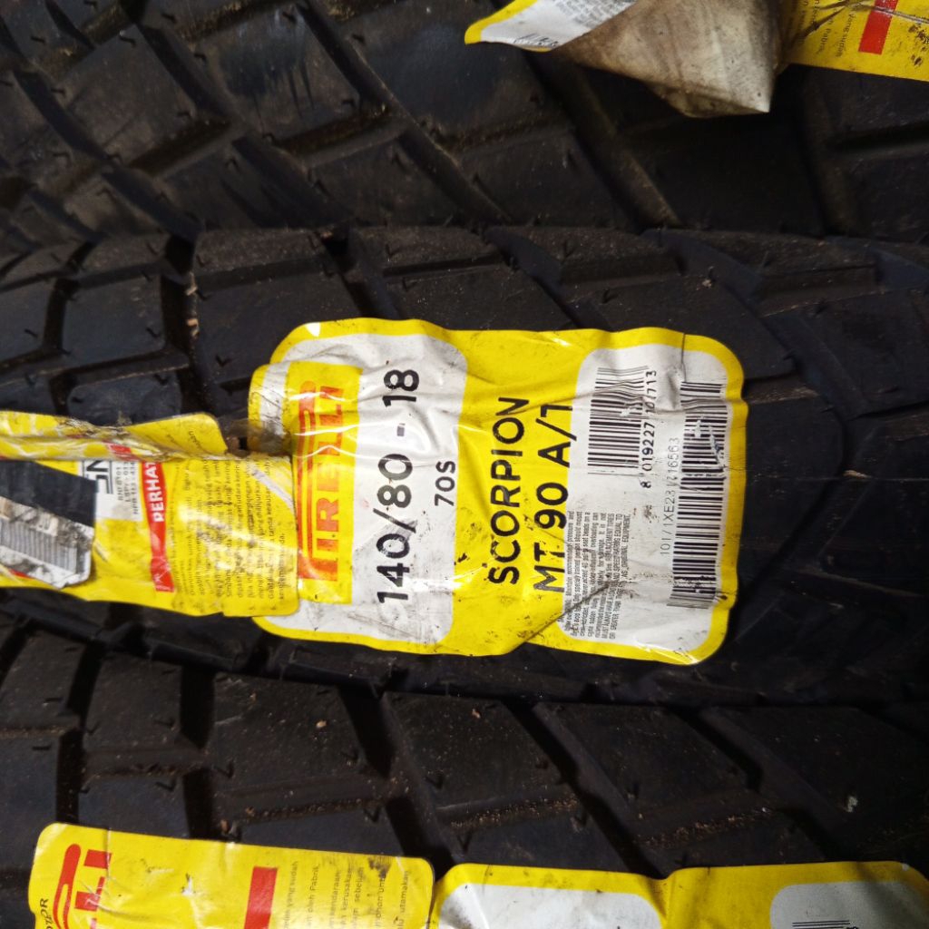 Ban Pirelli Scorpion MT 90 A/T 140/80-18 70S Rear - Ban Motor Dual Purpose Ring 18 Original - 2017