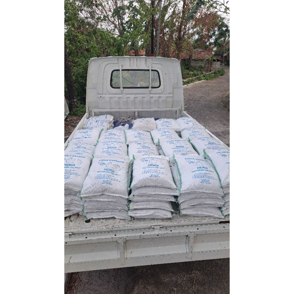 Pupuk Kandang KOCI Kotoran kelinci 1 sak 4kg