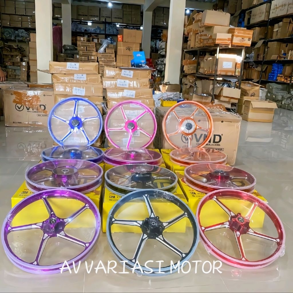 VELG VND PELEG AK 55 ENKEI RING 17*140_17*160 BEAT SCOOPY VARIO 110 125 150 160CBS ORIGINAL VND