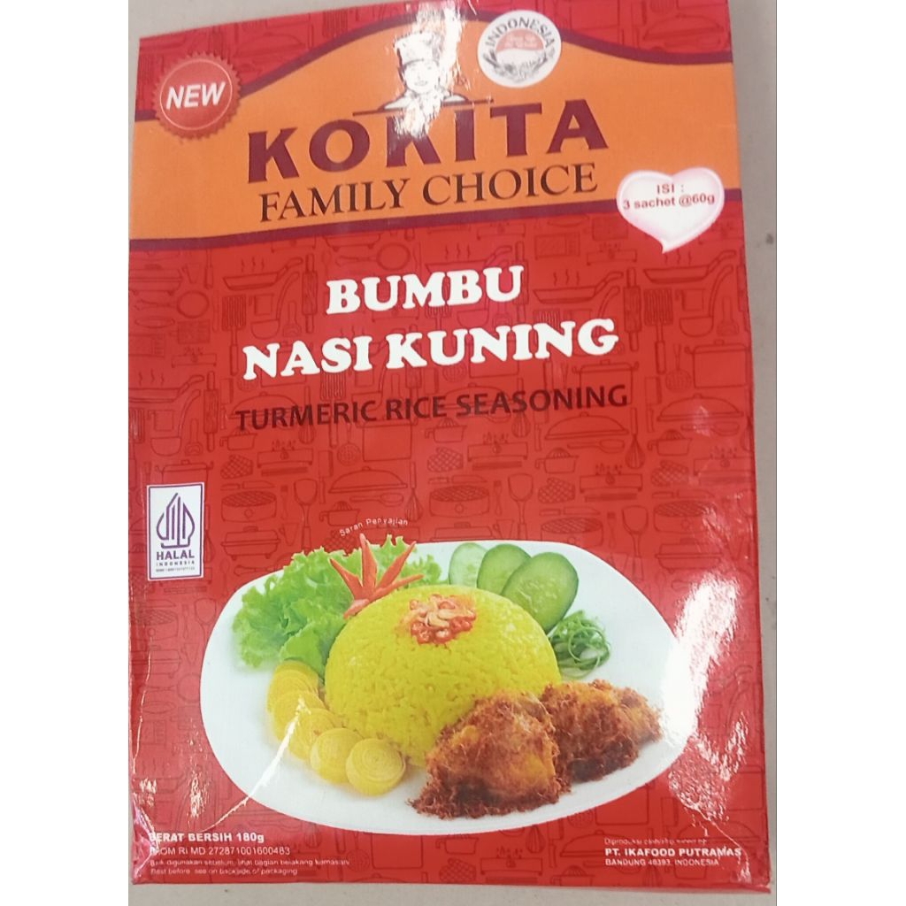 Kokita Bumbu Nasi Kuning  180 gr