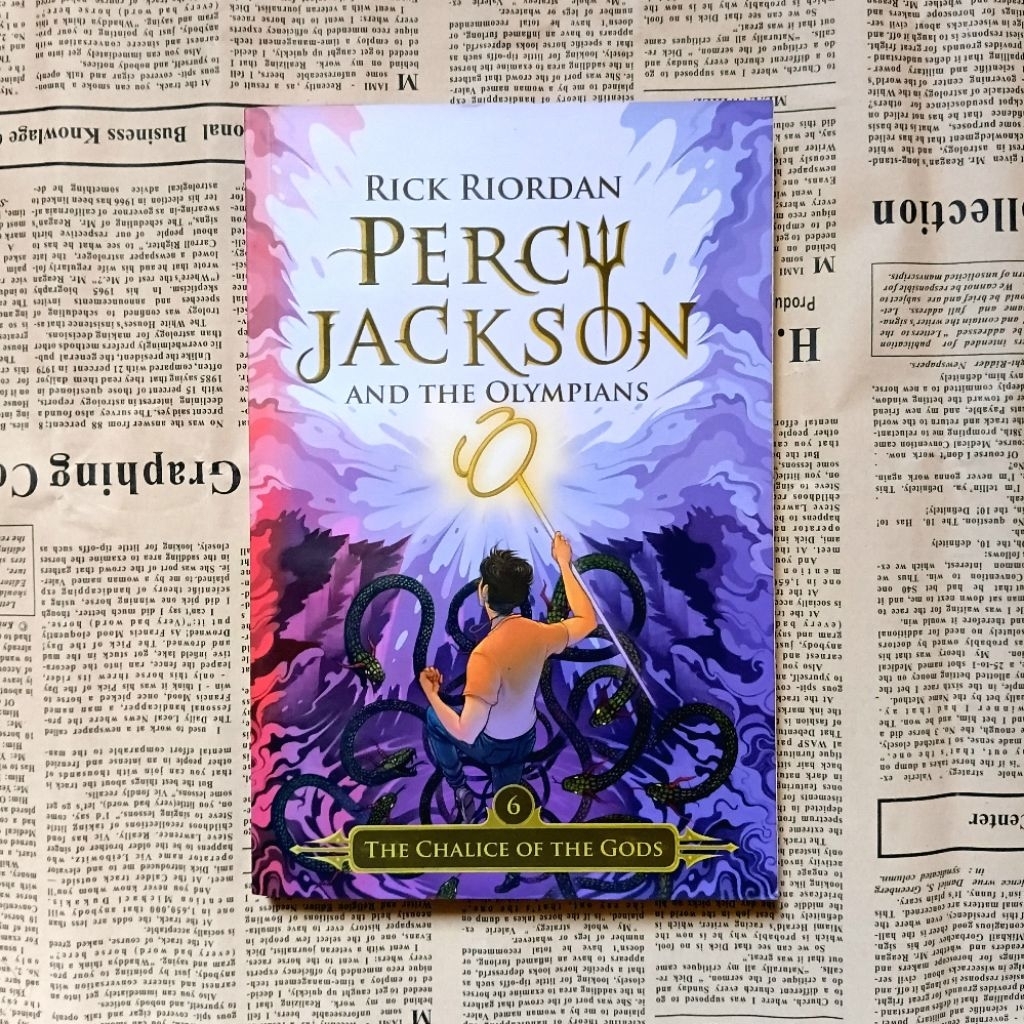 Percy Jackson The Chalice of the Gods – Rick Riordan | Novel Terjemahan Preloved