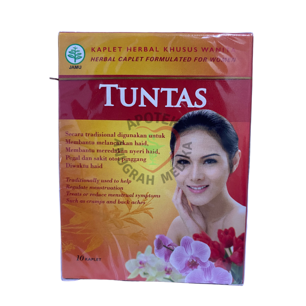 Pil Tuntas - Jamu Herbal Tuntas Melancarkan Haid/Mens