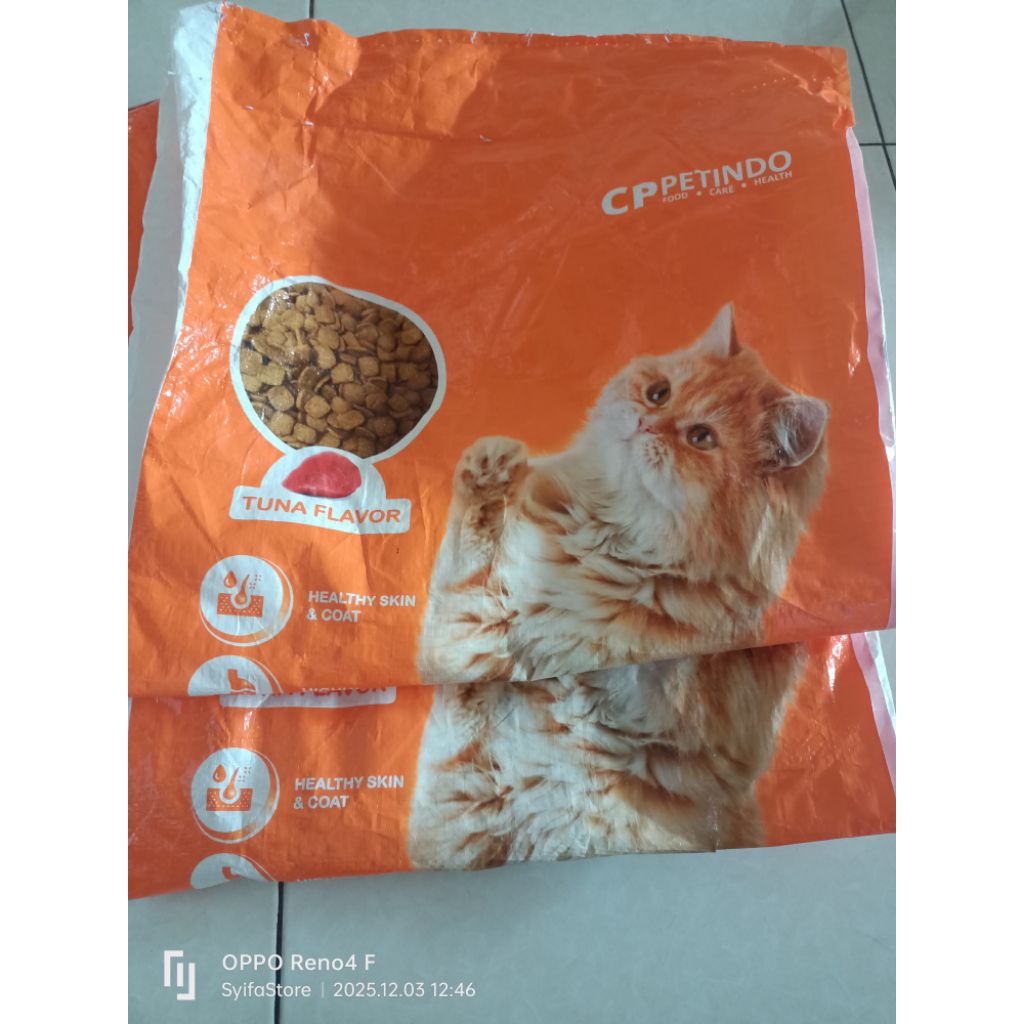 Karung Bekas Makanan kucing