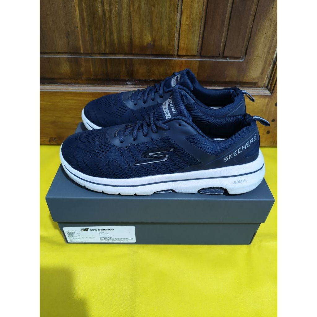 Skechers lite weight basic foam Blue White OG 45/28cm mulus No box Og
